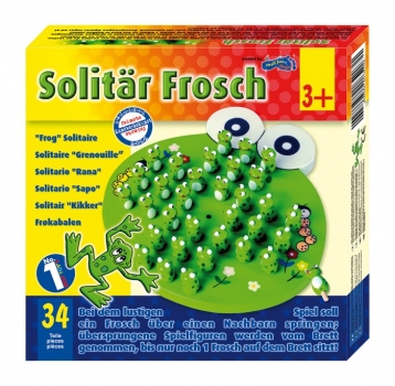 Solitär „Frosch“